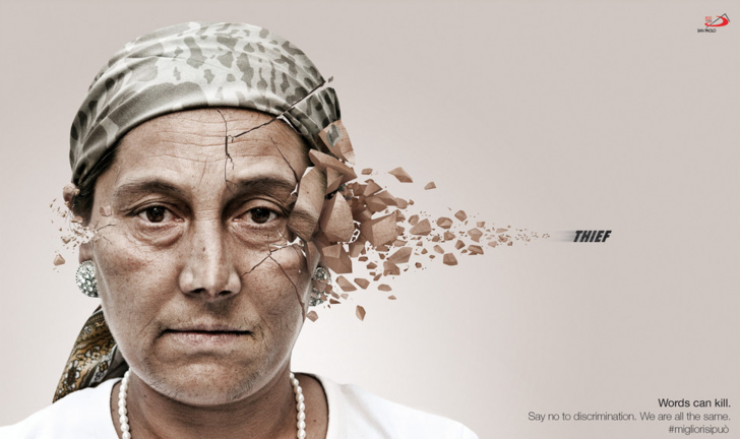 Illustration de l'article : Les mots peuvent tuer : d&eacute;couvrez cette campagne-choc contre la dicrimination et la violence verbales