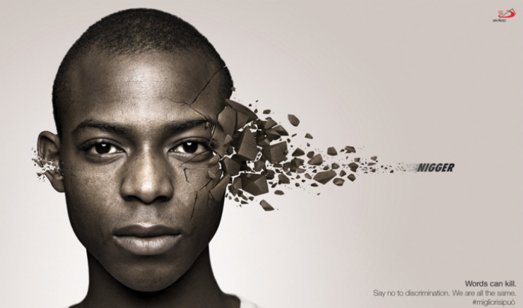 Illustration de l'article : Les mots peuvent tuer : d&eacute;couvrez cette campagne-choc contre la dicrimination et la violence verbales