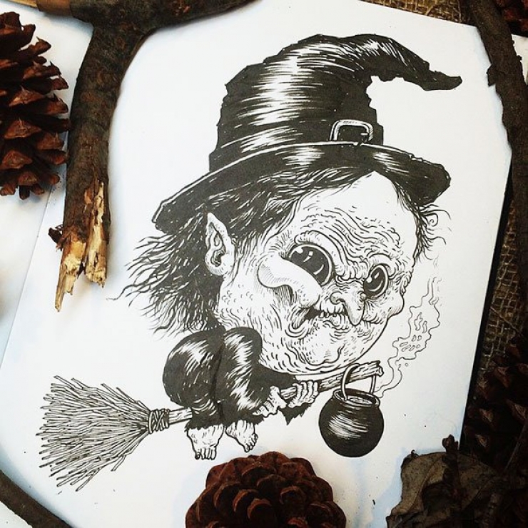 Illustration de l'article : 27 surprenants dessins de b&eacute;b&eacute;s monstres