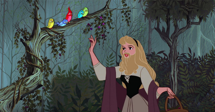 Illustration de l'article : 8 héroïnes Disney barbues !