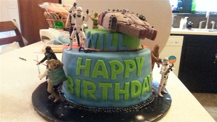 Illustration de l'article : 10 incroyables g&acirc;teaux inspir&eacute;s de l'univers Star Wars