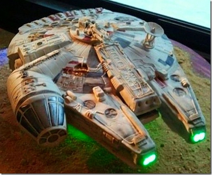 Illustration de l'article : 10 incroyables g&acirc;teaux inspir&eacute;s de l'univers Star Wars