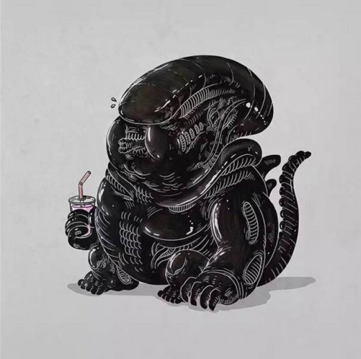 Illustration de l'article : Quand la Malbouffe frappe nos h&eacute;ros de dessins anim&eacute;s, c'est tout votre enfance qui en prend un coup!