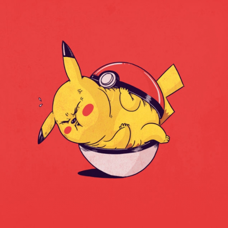 Illustration de l'article : Quand la Malbouffe frappe nos h&eacute;ros de dessins anim&eacute;s, c'est tout votre enfance qui en prend un coup!