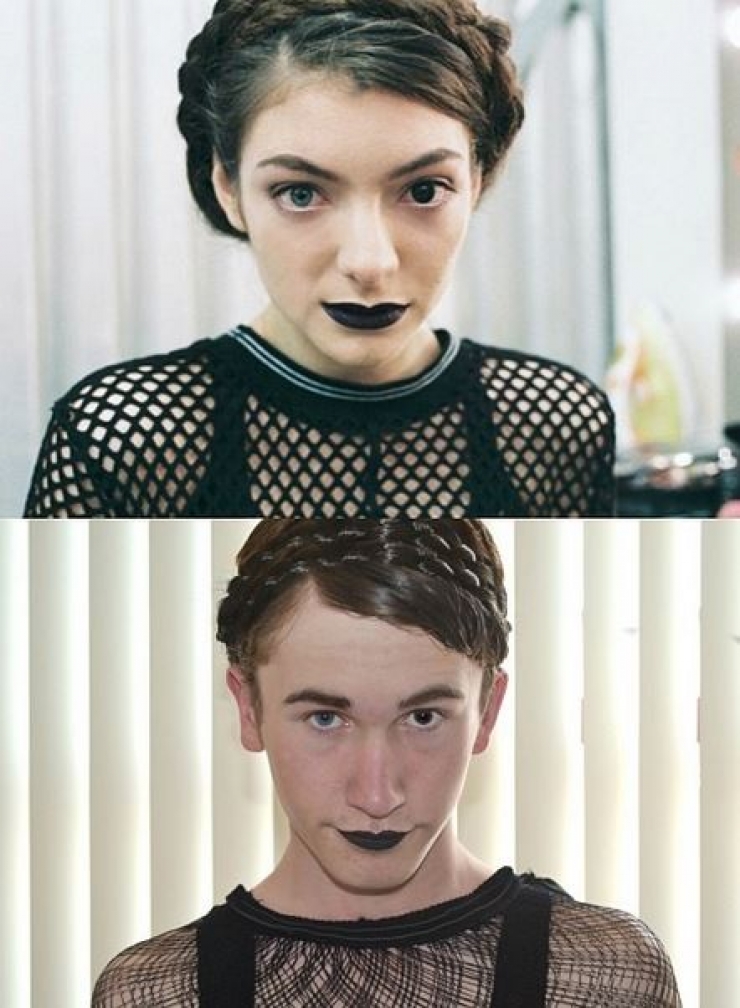 Illustration de l'article : Il tape la honte à des célébrités féminines en les imitant à la perfection!