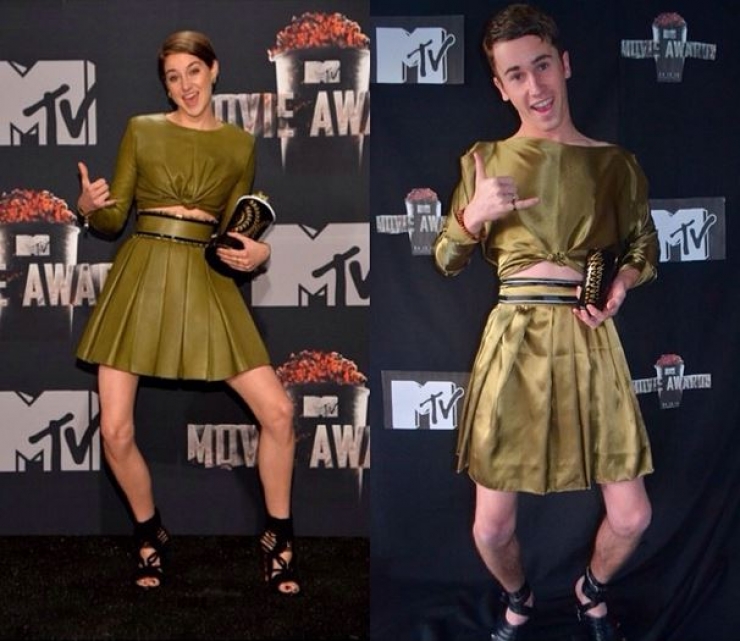 Illustration de l'article : Il tape la honte à des célébrités féminines en les imitant à la perfection!