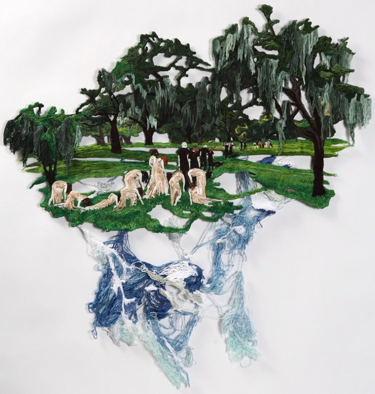 Illustration de l'article : Cette artiste "peint" en brodant : découvrez 9 de ses plus belles créations