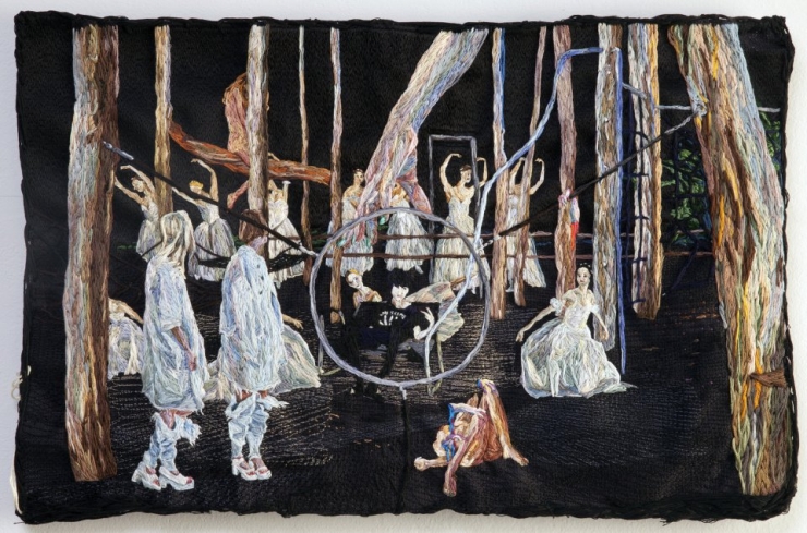 Illustration de l'article : Cette artiste "peint" en brodant : découvrez 9 de ses plus belles créations