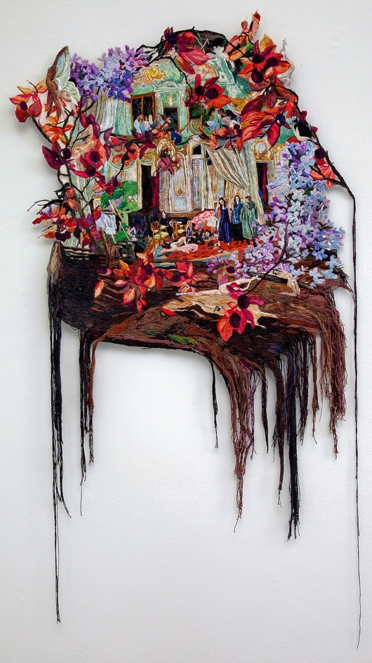 Illustration de l'article : Cette artiste "peint" en brodant : découvrez 9 de ses plus belles créations