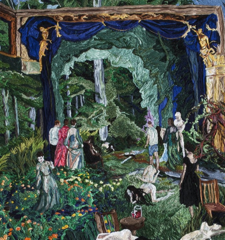 Illustration de l'article : Cette artiste "peint" en brodant : découvrez 9 de ses plus belles créations