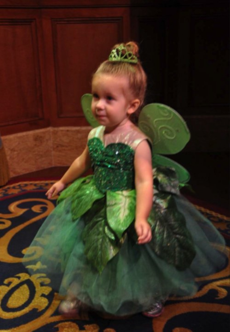 Illustration de l'article : Sa maman lui fabrique des robes inspirées de l'univers Disney