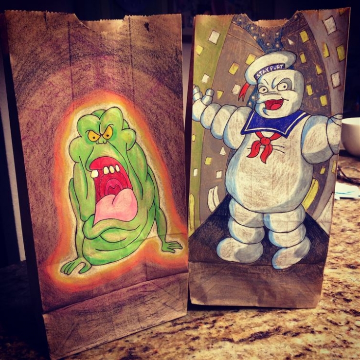 Illustration de l'article : Les sacs repas préparés par cette talentueuse maman sont coolissimes ! Voici 14 d'entre eux