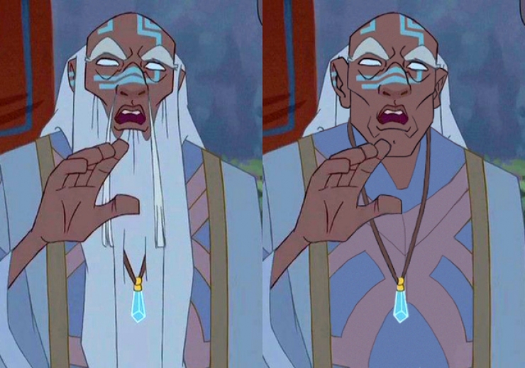 Illustration de l'article : A quoi ressembleraient ces 7 h&eacute;ros Disney en perdant leur barbe ?