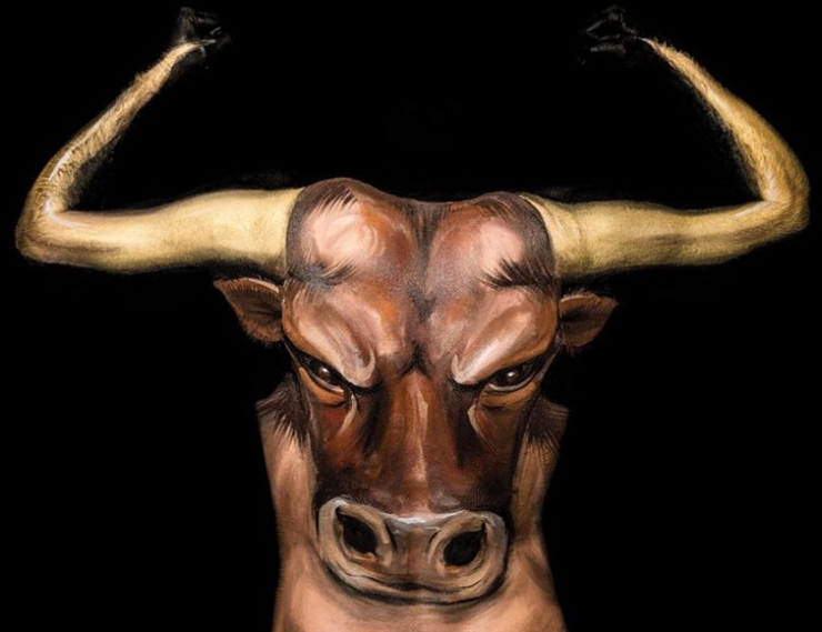 Illustration de l'article : Quand body-painting et contorsionnisme se rencontrent : 17 oeuvres signées Emma Fay