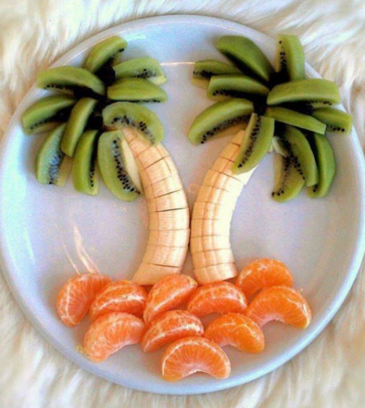 Illustration de l'article : 14 jolies compositions de food art avec des fruits