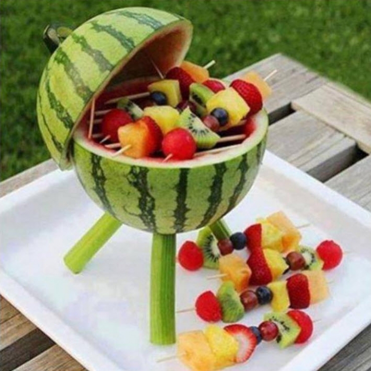 Illustration de l'article : 14 jolies compositions de food art avec des fruits