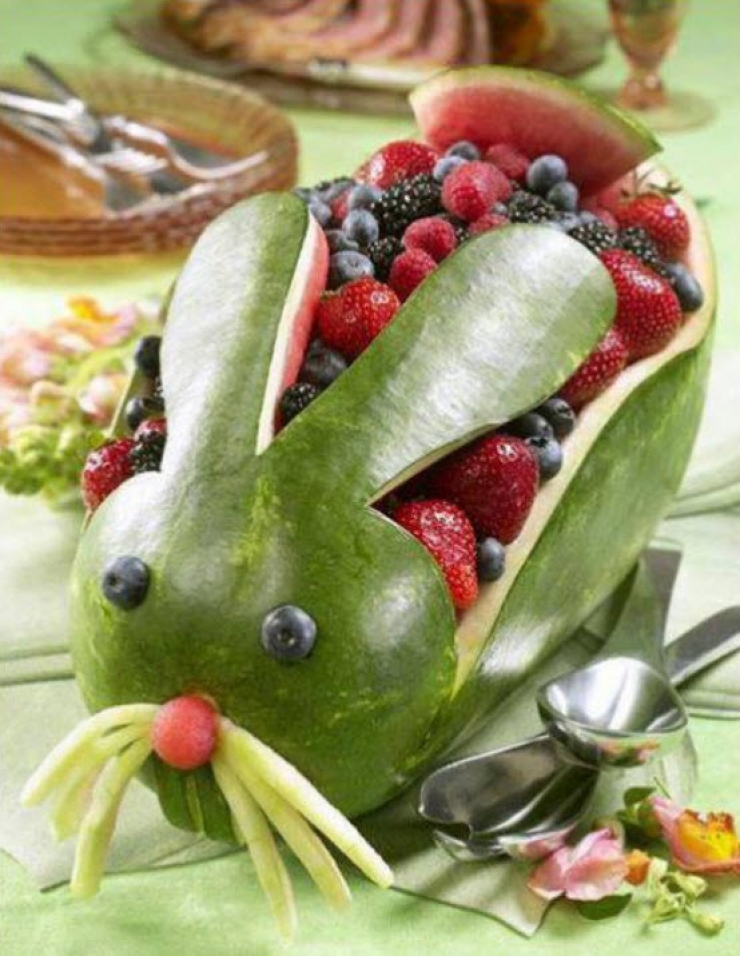 Illustration de l'article : 14 jolies compositions de food art avec des fruits