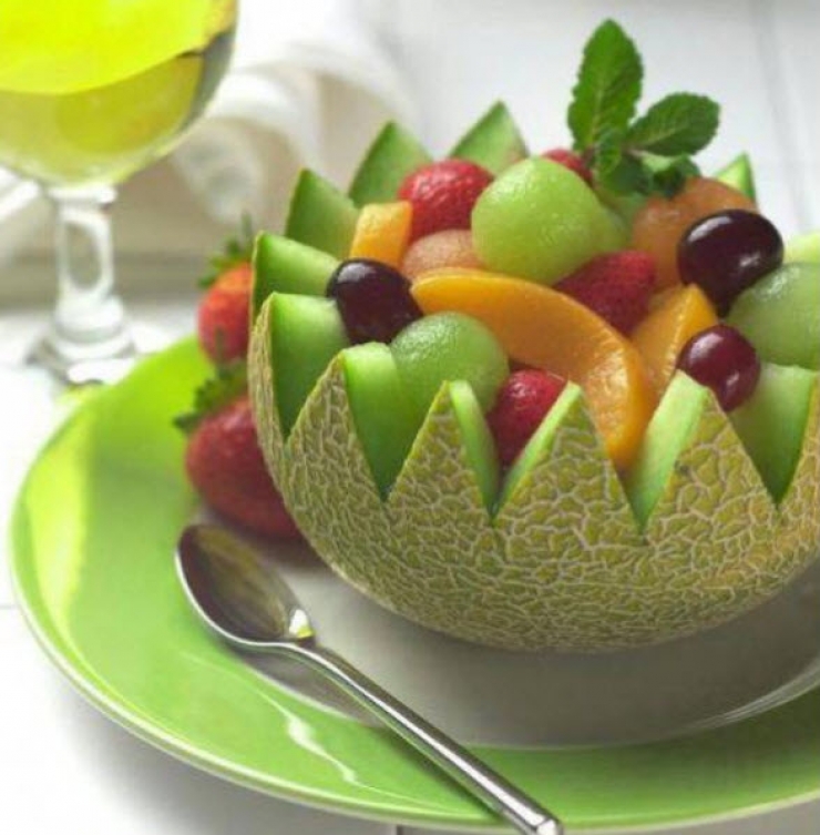 Illustration de l'article : 14 jolies compositions de food art avec des fruits