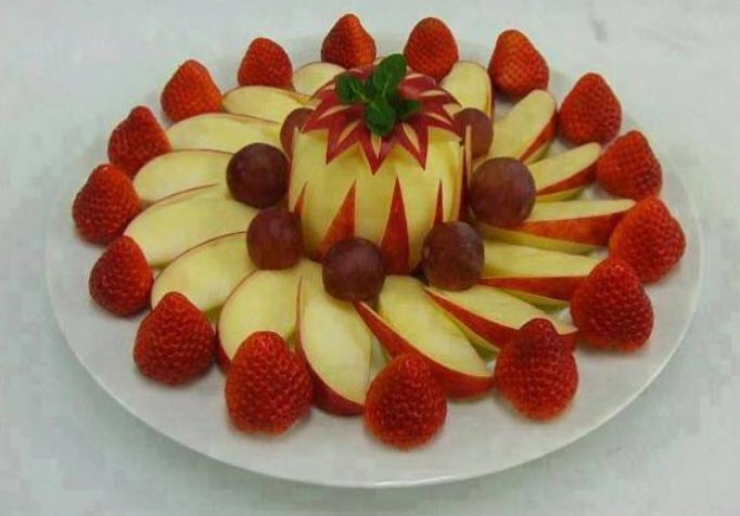 Illustration de l'article : 14 jolies compositions de food art avec des fruits