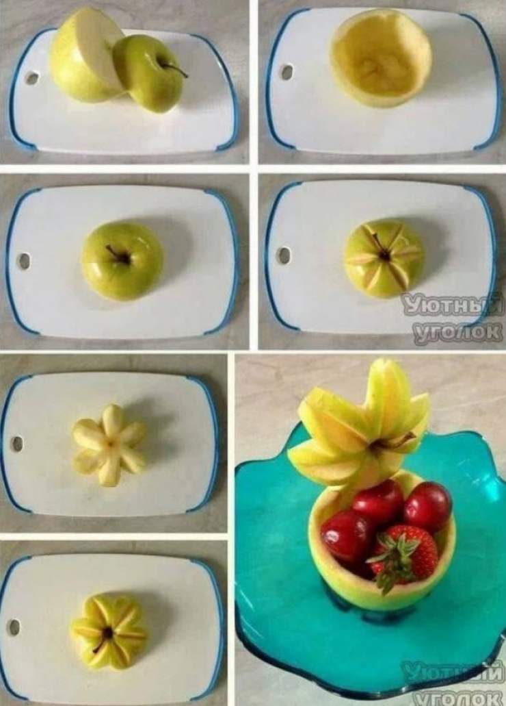 Illustration de l'article : 14 jolies compositions de food art avec des fruits