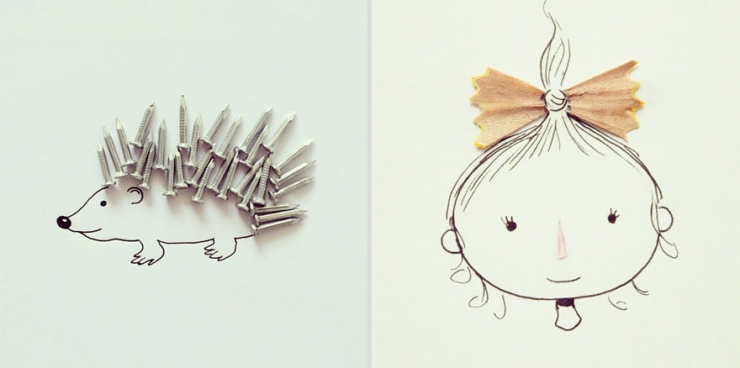 Illustration de l'article : Quelques coups de crayons et ces 22 objets du quotidien prennent un tout autre sens