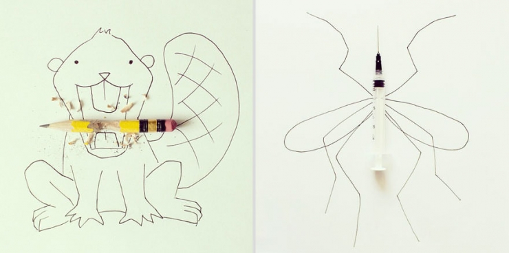Illustration de l'article : Quelques coups de crayons et ces 22 objets du quotidien prennent un tout autre sens