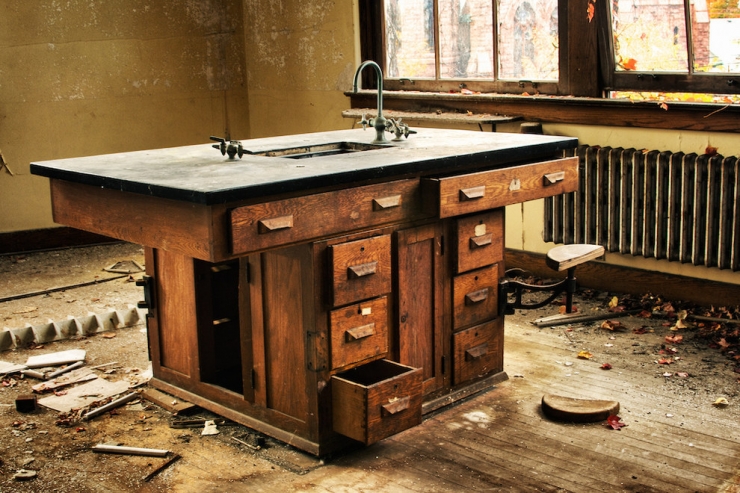 Illustration de l'article : 17 photos d'écoles désaffectées, signées Chris Luckhardt