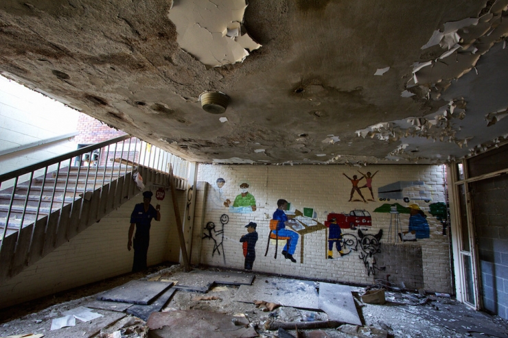 Illustration de l'article : 17 photos d'écoles désaffectées, signées Chris Luckhardt