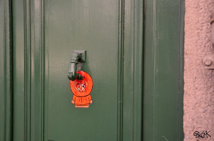 Illustration de l'article : 13 superbes oeuvres de street-art signées Oak Oak