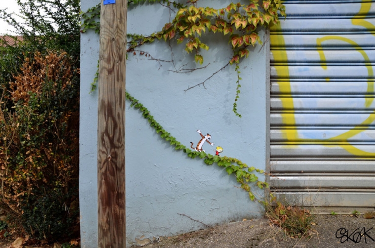 Illustration de l'article : 13 superbes oeuvres de street-art signées Oak Oak