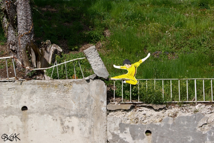 Illustration de l'article : 13 superbes oeuvres de street-art signées Oak Oak