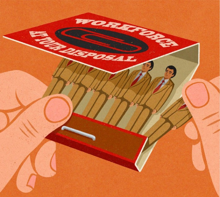Illustration de l'article : Par ses illustrations, il dénonce les travers de la société moderne : en voici 43 exemples
