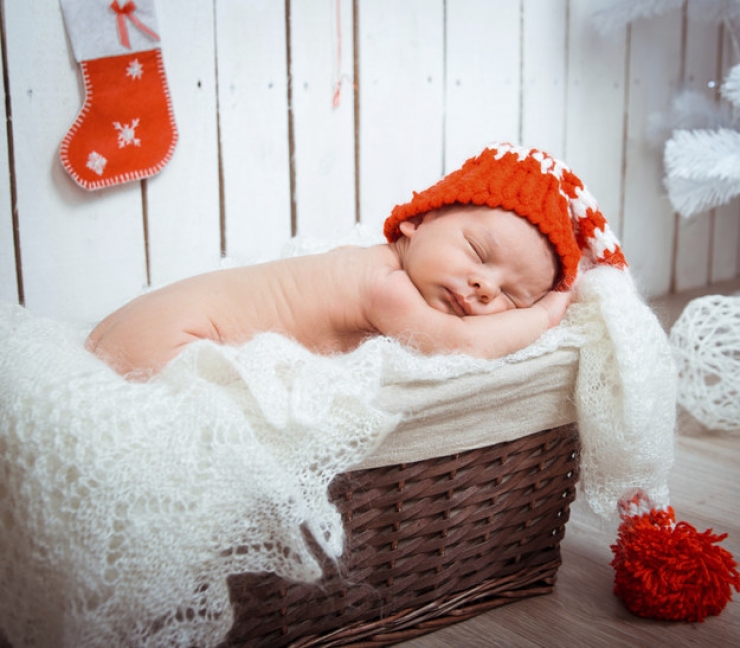 Illustration de l'article : Noël arrive à grands pas, l'occasion de découvrir ces 29 bébés parfaitement dans l'esprit de cette fête!