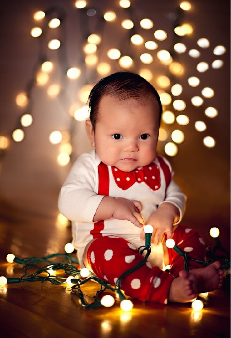 Illustration de l'article : Noël arrive à grands pas, l'occasion de découvrir ces 29 bébés parfaitement dans l'esprit de cette fête!