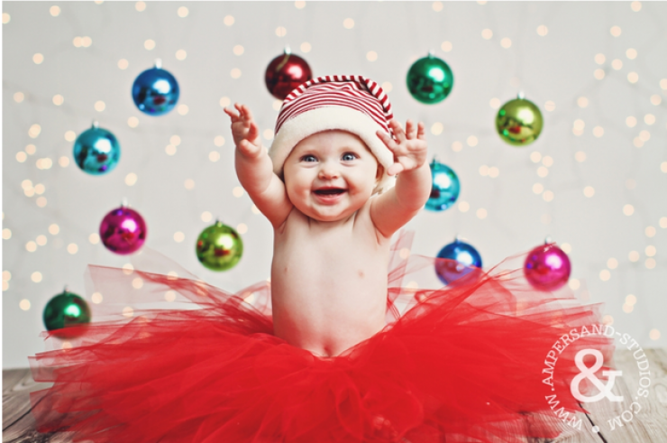 Illustration de l'article : Noël arrive à grands pas, l'occasion de découvrir ces 29 bébés parfaitement dans l'esprit de cette fête!