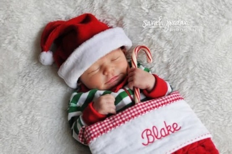 Illustration de l'article : Noël arrive à grands pas, l'occasion de découvrir ces 29 bébés parfaitement dans l'esprit de cette fête!