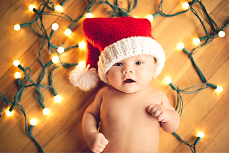 Illustration de l'article : Noël arrive à grands pas, l'occasion de découvrir ces 29 bébés parfaitement dans l'esprit de cette fête!