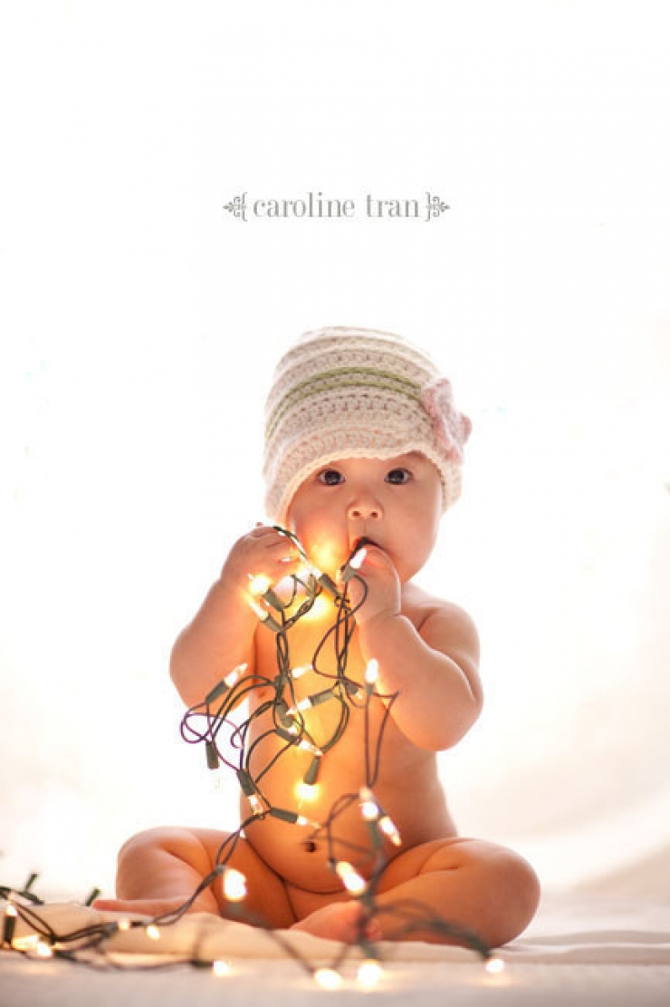 Illustration de l'article : Noël arrive à grands pas, l'occasion de découvrir ces 29 bébés parfaitement dans l'esprit de cette fête!