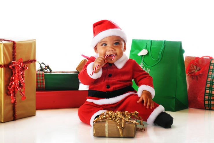 Illustration de l'article : Noël arrive à grands pas, l'occasion de découvrir ces 29 bébés parfaitement dans l'esprit de cette fête!