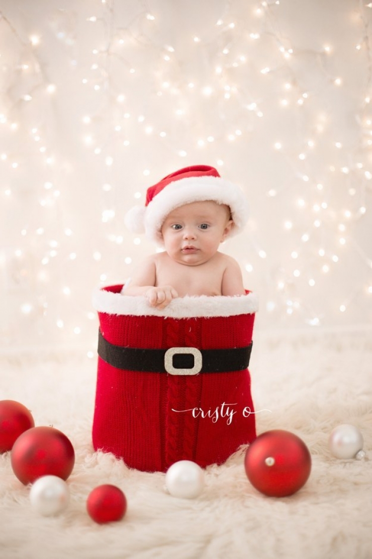 Illustration de l'article : Noël arrive à grands pas, l'occasion de découvrir ces 29 bébés parfaitement dans l'esprit de cette fête!