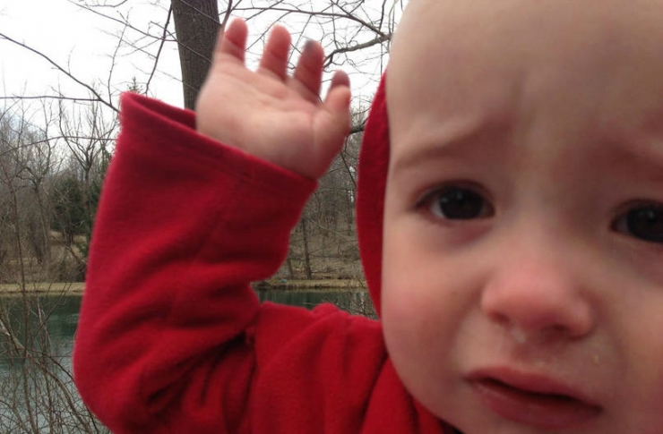 Illustration de l'article : 21 photos d'enfants qui pleurent pour des motifs qu'ils sont les seuls à comprendre!