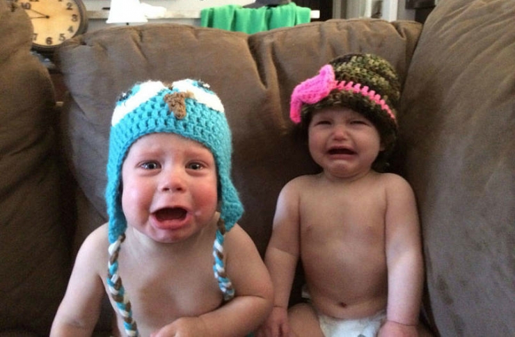 Illustration de l'article : 21 photos d'enfants qui pleurent pour des motifs qu'ils sont les seuls à comprendre!