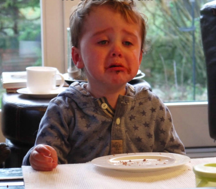 Illustration de l'article : 21 photos d'enfants qui pleurent pour des motifs qu'ils sont les seuls à comprendre!