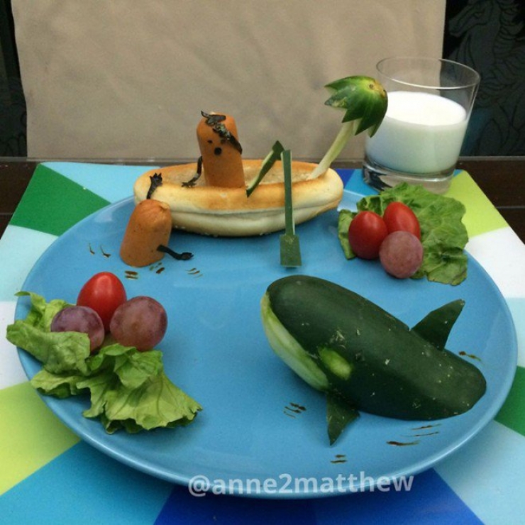 Illustration de l'article : Vos enfants vont adorer les 17 plats magnifiquement décorés par cette maman