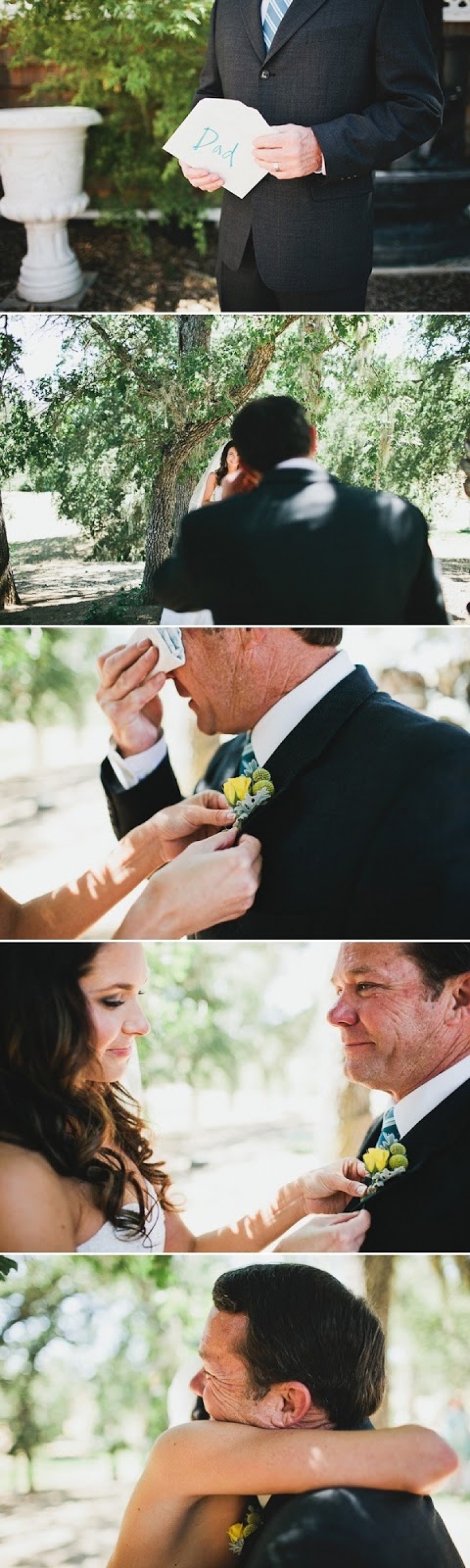 Illustration de l'article : Rien ne vaut le regard d'un papa devant sa fille en robe de mariée! La preuve avec ces 14 clichés!