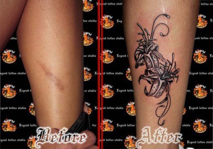 Illustration de l'article : 16 tatouages masquant les blessures du passé