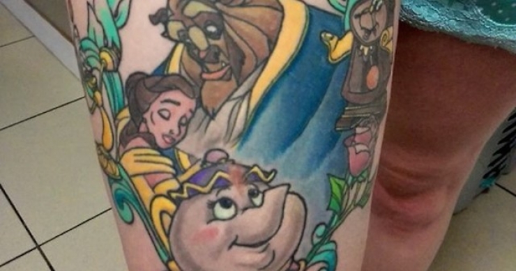Illustration de l'article : 17 tatouages inspirés de l'univers Disney