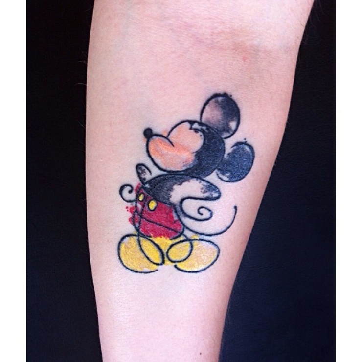 Illustration de l'article : 17 tatouages inspirés de l'univers Disney
