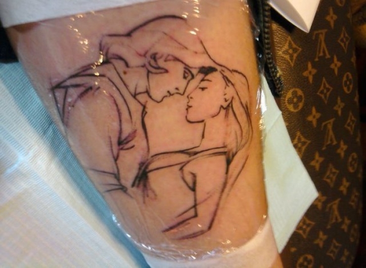 Illustration de l'article : 17 tatouages inspirés de l'univers Disney