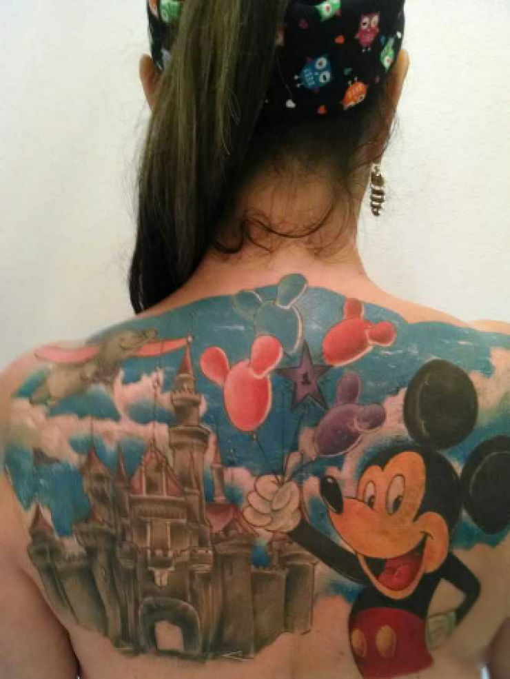 Illustration de l'article : 17 tatouages inspirés de l'univers Disney